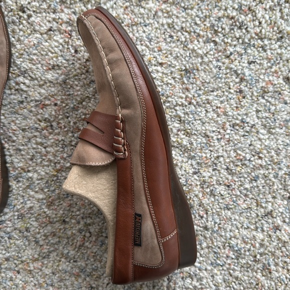 Mephisto nubuck two-tone slip-on Cool-Air loafer SZ 10 US, SZ 9.5 EUR - Picture 2 of 6